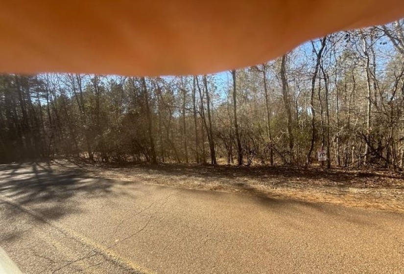 View of asphalt street