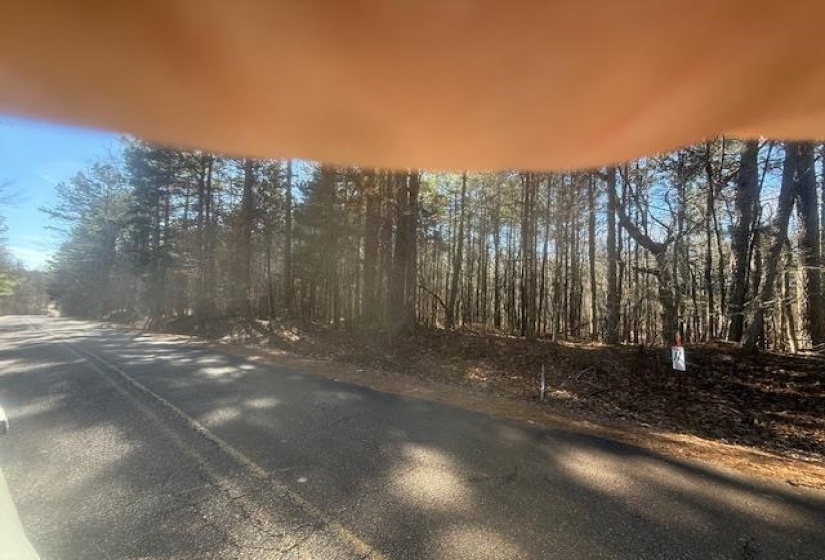 View of asphalt road