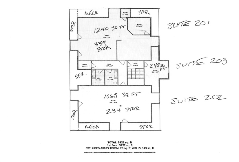 View of floor plan / room layout