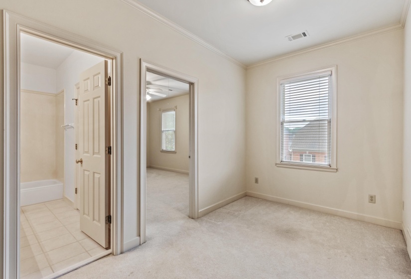 Restful space convenient to Bedrooms and Baths up. Also expandable walk-in attic space.