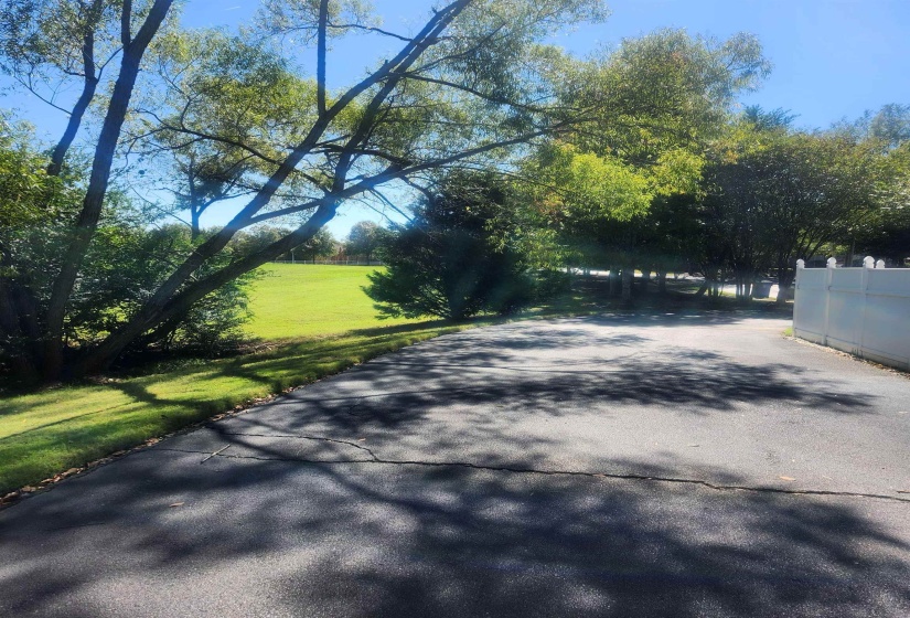 View of asphalt road