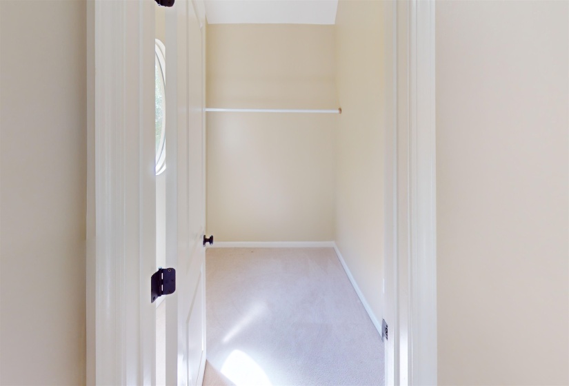 View of walk-in closet