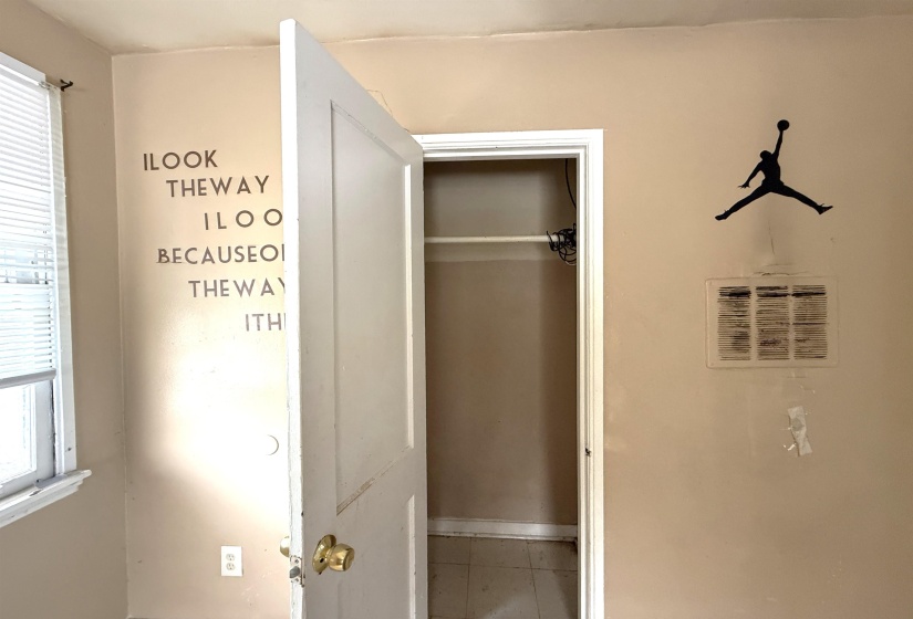 View of closet