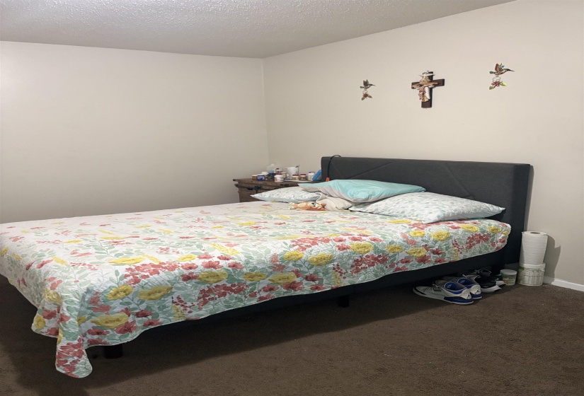 Bedroom featuring carpet flooring