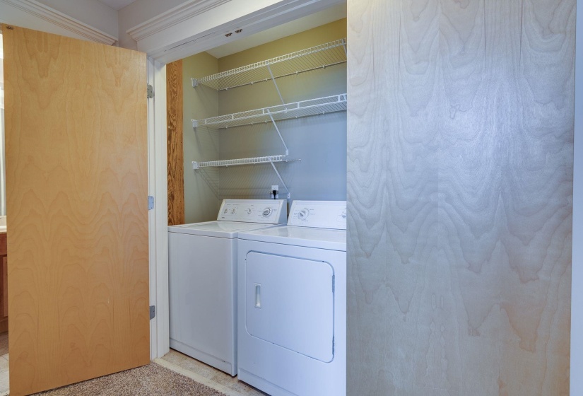 Laundry area featuring separate washer and dryer