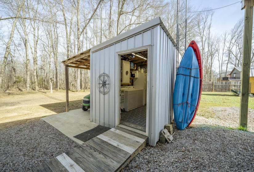 View of shed