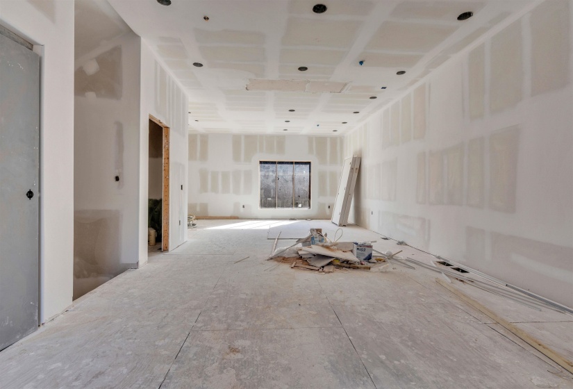 View of spare room