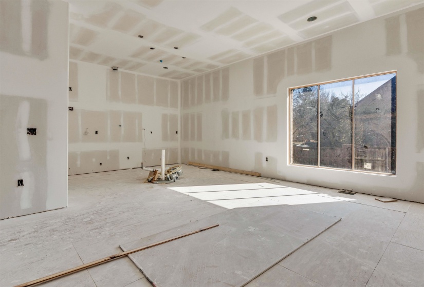 View of unfurnished living room