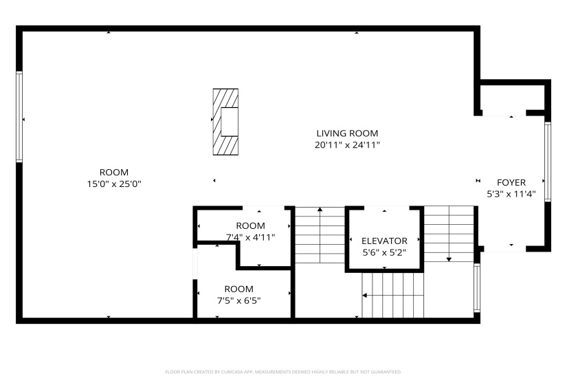 View of home floor plan