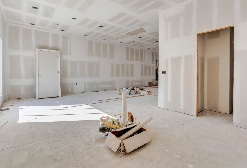 View of spare room