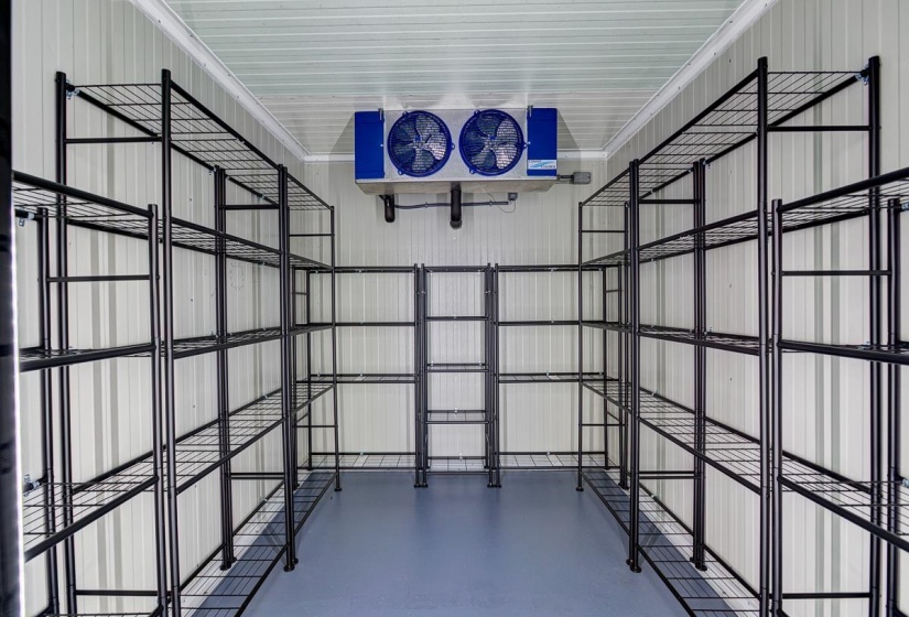 View of storage room