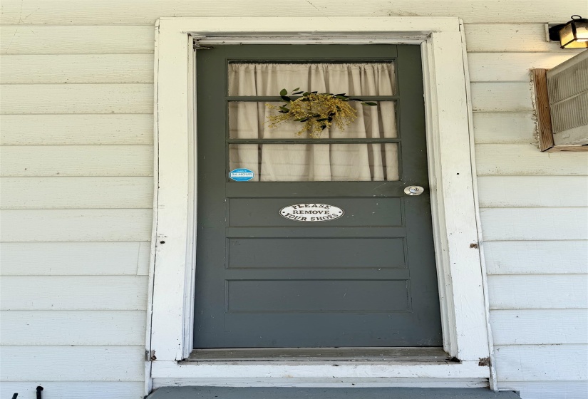Property entrance