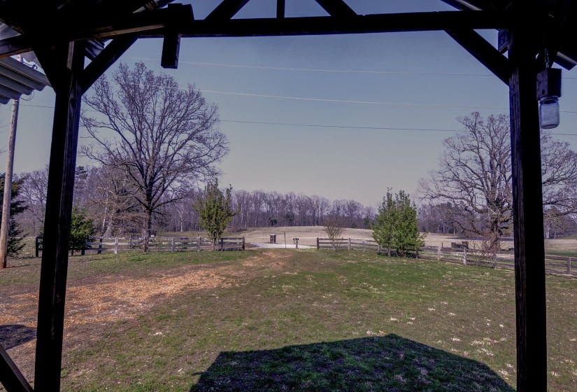 View of yard featuring a rural view
