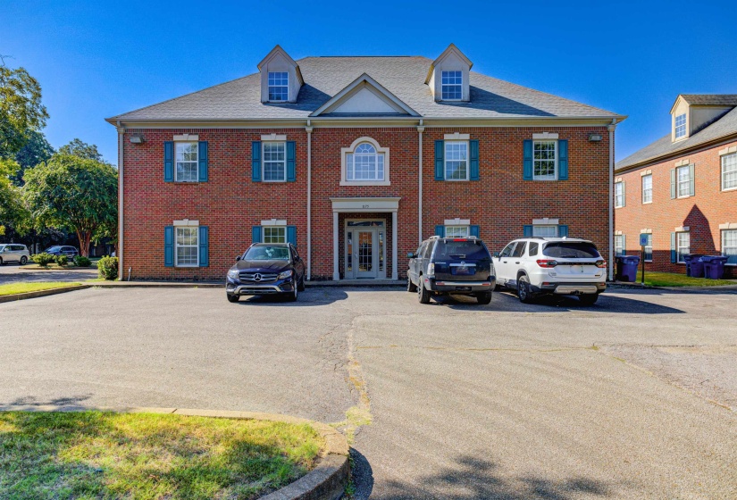 View of front of property with french doors