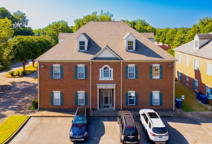 View of front of property with french doors