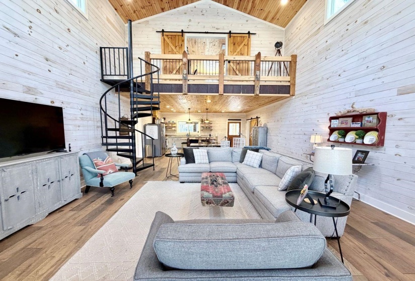 Open floor plan...
