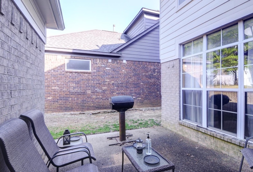 View of patio / terrace with grilling area