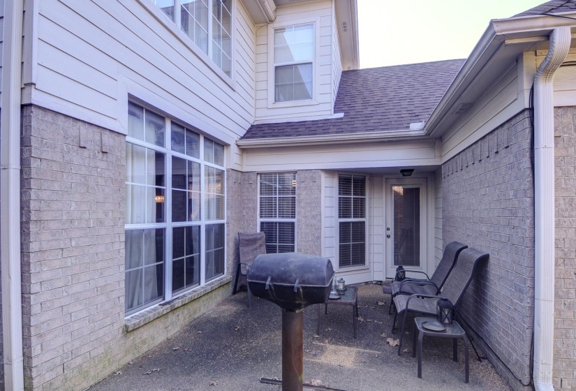View of patio / terrace with grilling area
