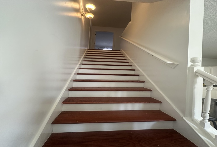 View of stairs