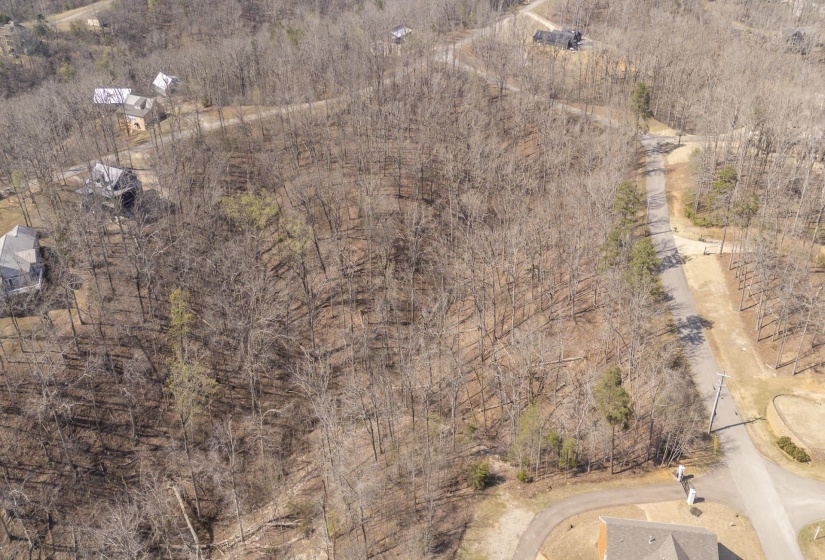 Aerial view of property and surrounding area
