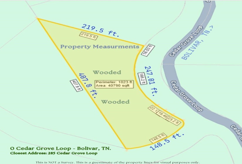 CEDAR GROVE LOOP, Bolivar, Tennessee 38008, 0 , 0 ,0,Land,For Sale,CEDAR GROVE,0,10217539