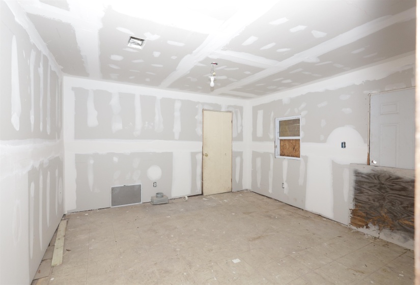 View of spare room