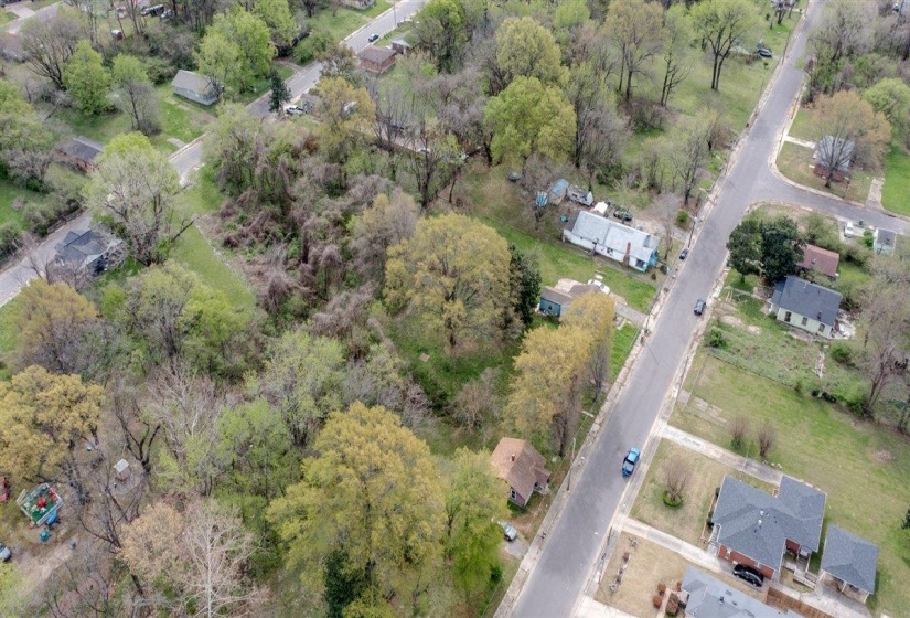 Drone / aerial view