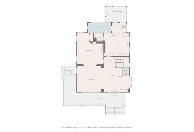 View of home floor plan