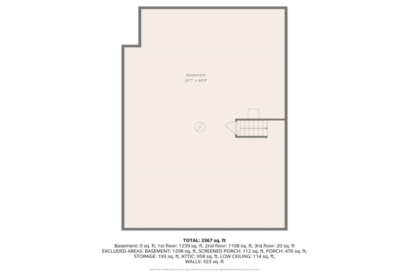 View of room layout