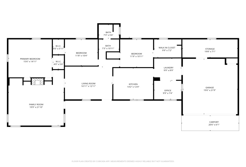 View of room layout