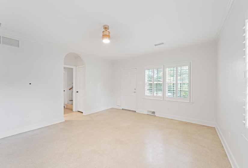 One of 2 master suites on first floor