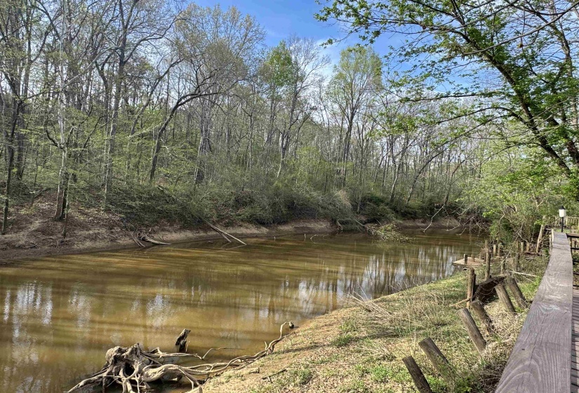 Water view of Beason Creek. Access to the TN River, just .3 miles +/-.