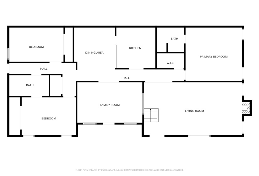 View of floor plan / room layout