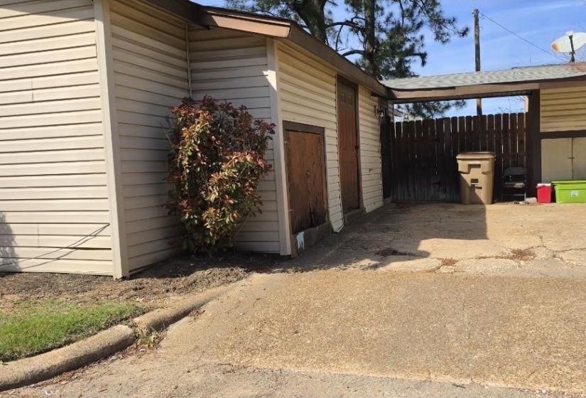 View of property exterior