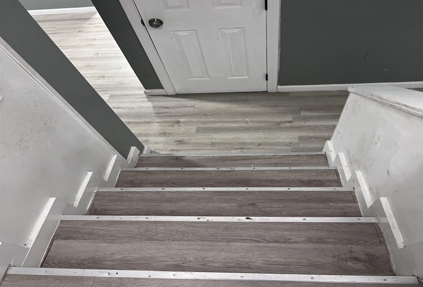 View of stairs