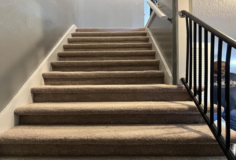 View of stairs