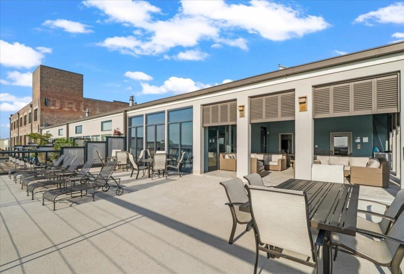 View of patio featuring outdoor dining space