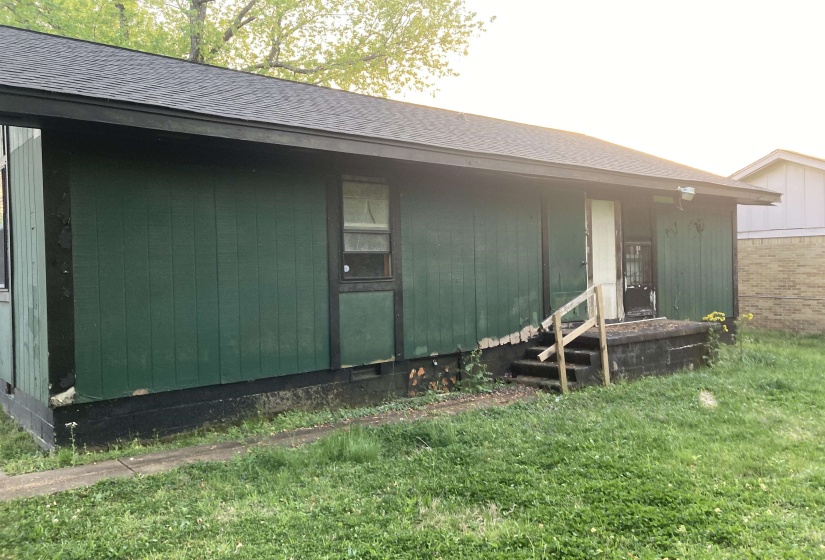 View of rear structure