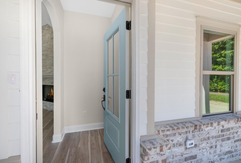 Entrance to property