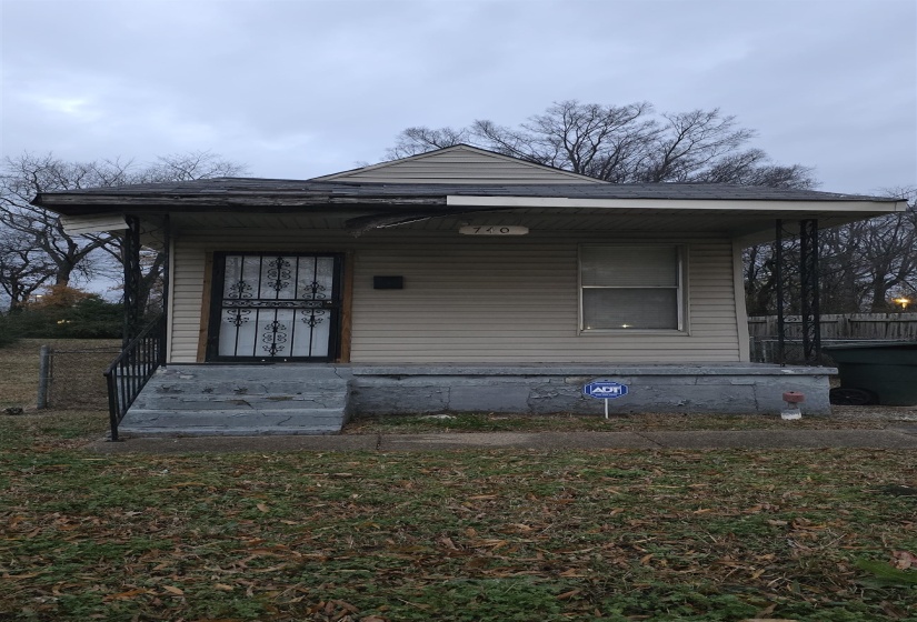 740 MARBLE AVE, Memphis, Tennessee 38107, 2 Bedroom Bedrooms, 4 Room Rooms,1 BathroomBathrooms,Residential,For Sale,MARBLE,0,10218942