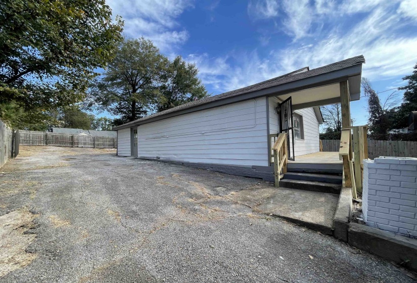 View of side of property