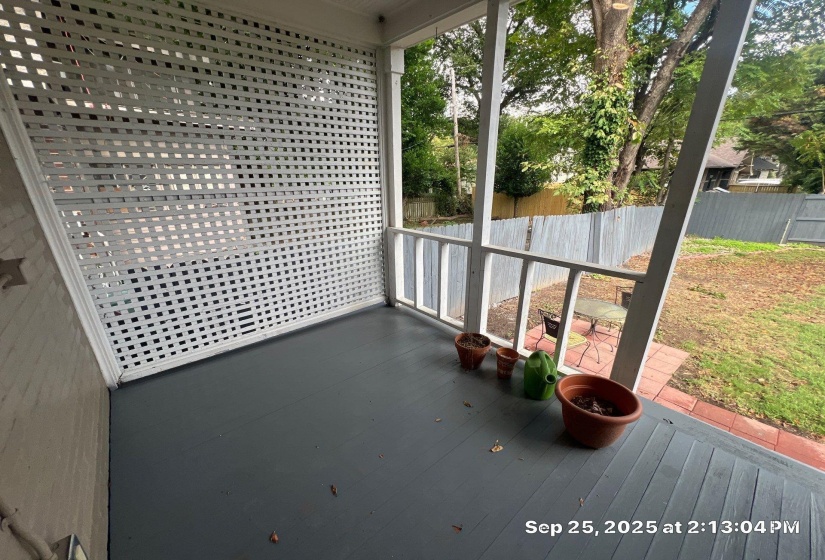 Unfurnished sunroom with plenty of natural light