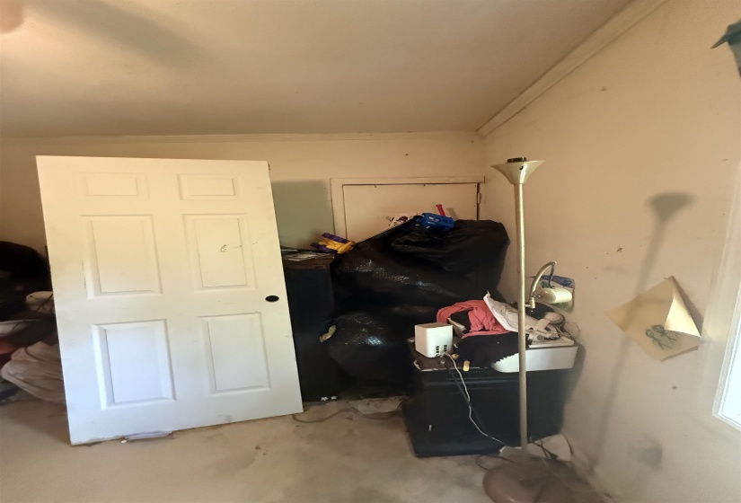 View of storage area