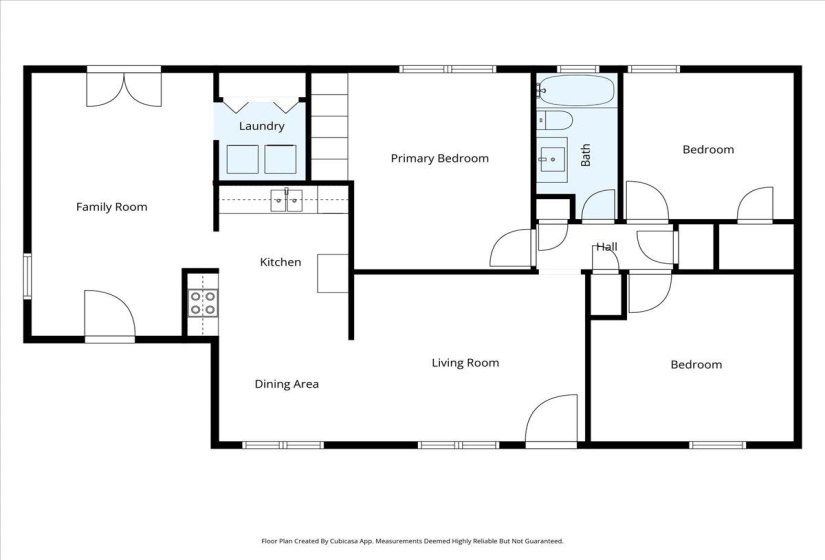 View of room layout