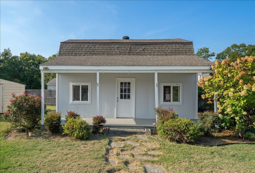 View of outdoor structure