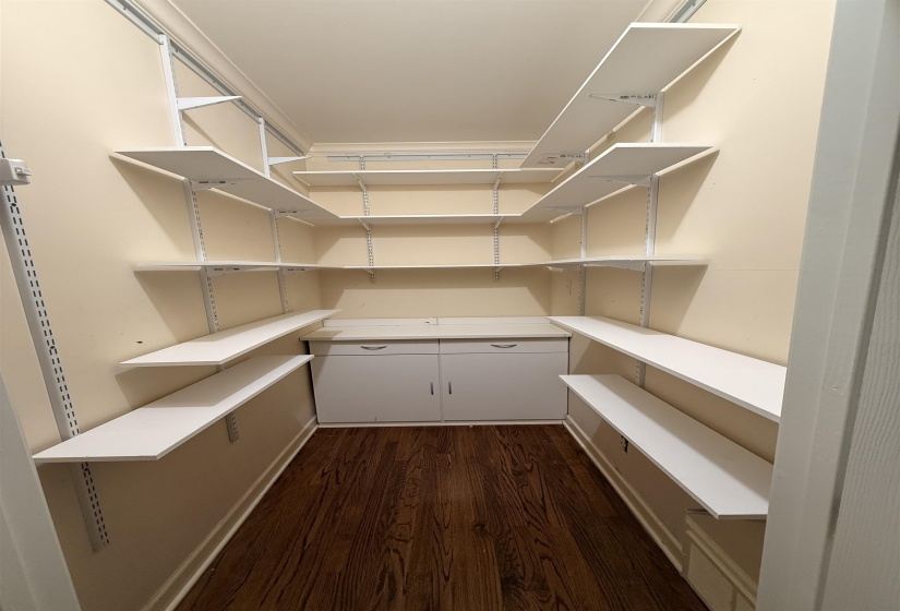 View of storage area