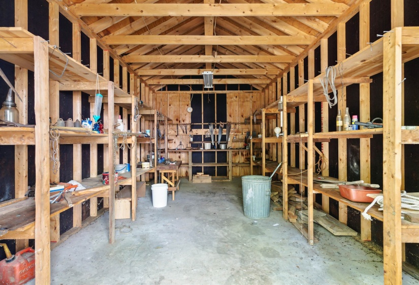 View of storage area