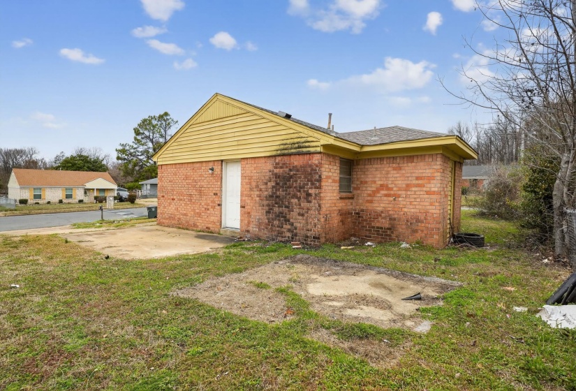View of outdoor structure