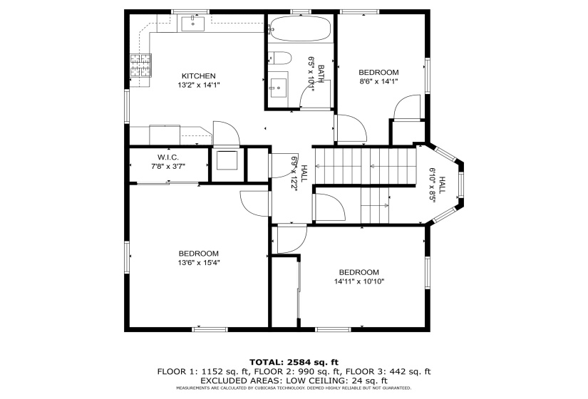 View of room layout