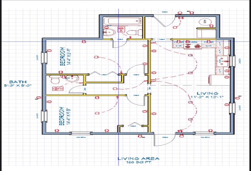 View of home floor plan